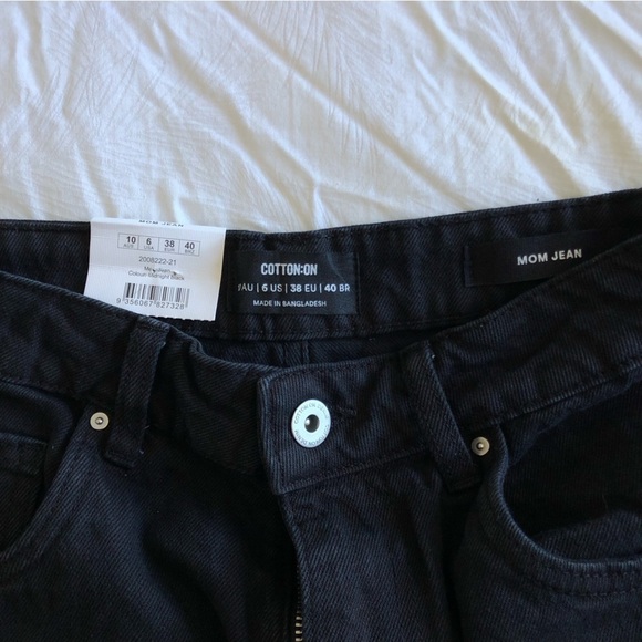 NWT Cotton On High Rise Mom Jeans - Picture 6 of 11